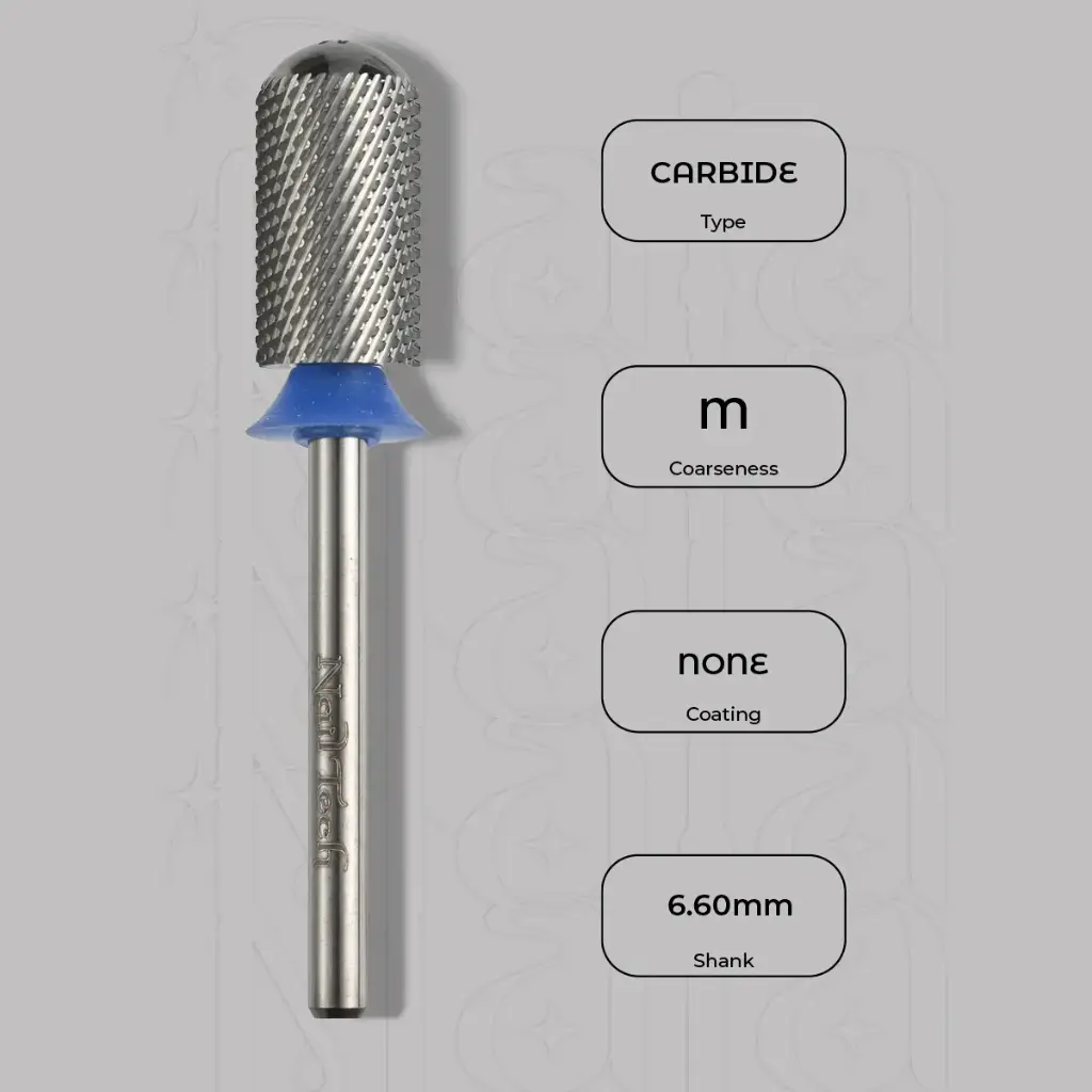 Karbidová fréza s hladkou špičkou Ø2.35 mm - střední zrnitost