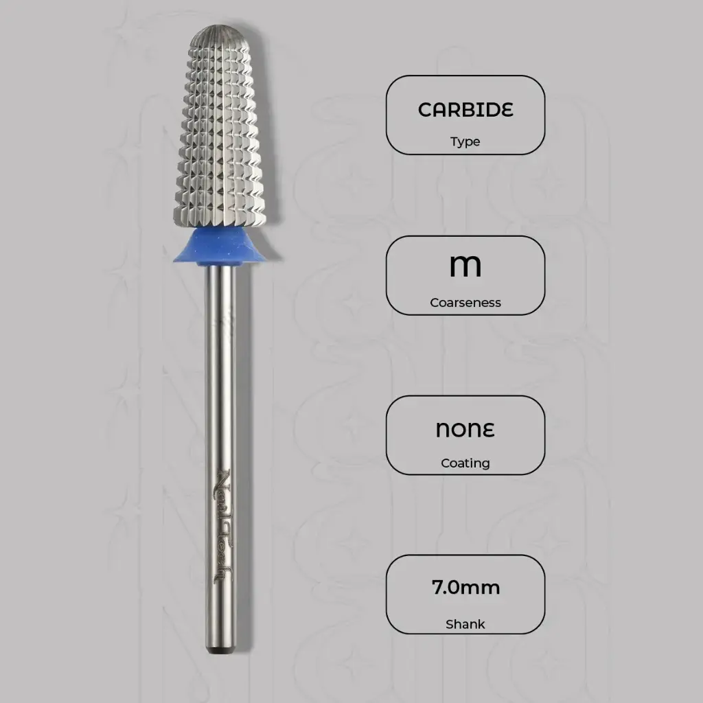Karbidová fréza vulkán Ø7.0 mm - střední zrnitost
