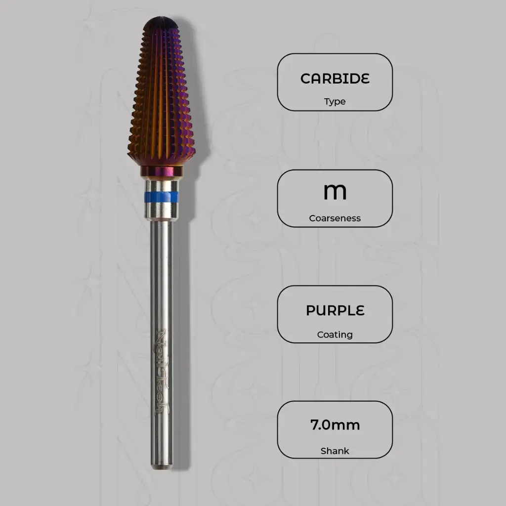 Karbidová fréza tornádo Ø7.0 mm - střední zrnitost