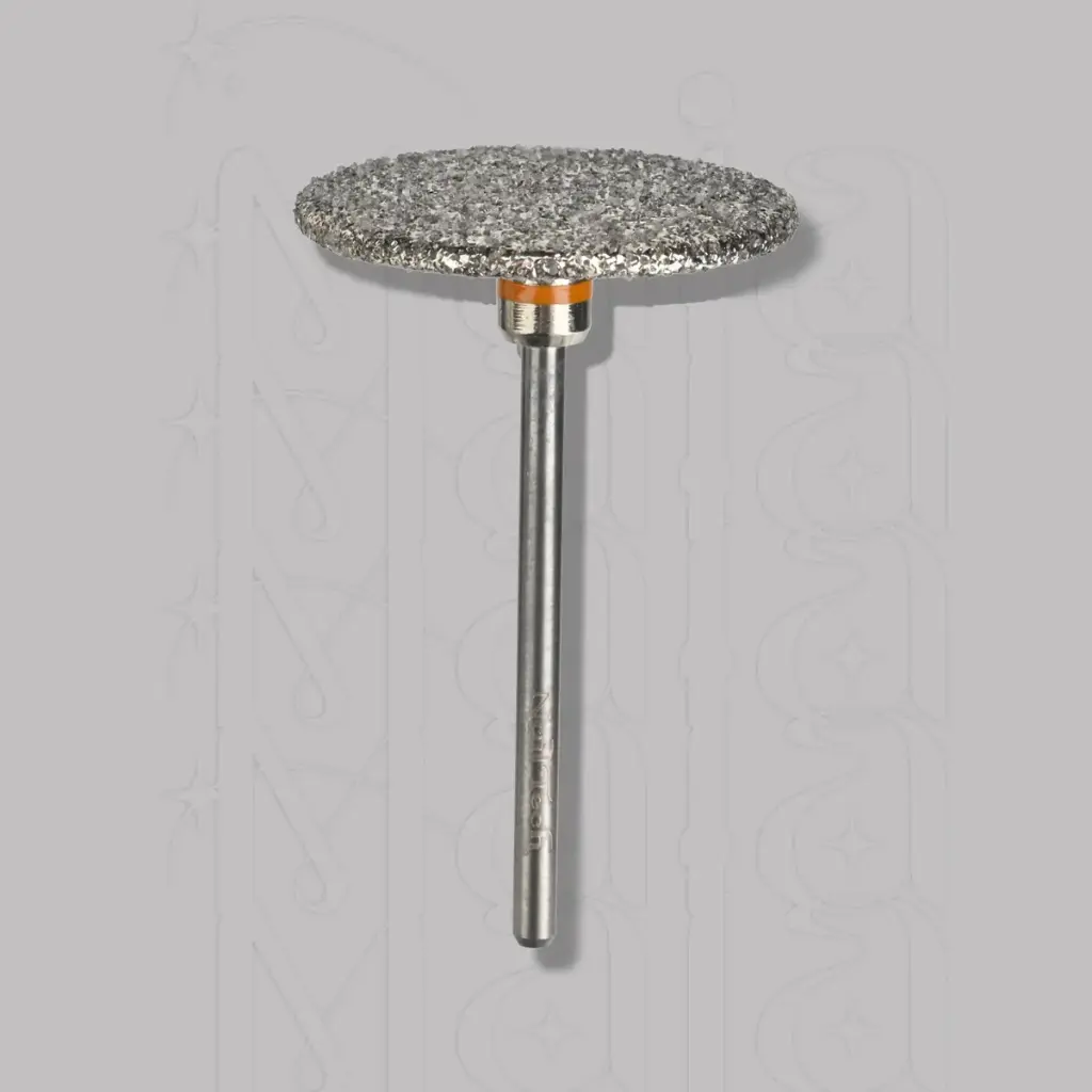 Zahnutý brusný kotouč Ø25 mm - dvojitý extra hrubý