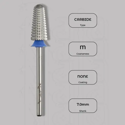 [1100542] Karbidová fréza vulkán Ø7.0 mm - střední zrnitost