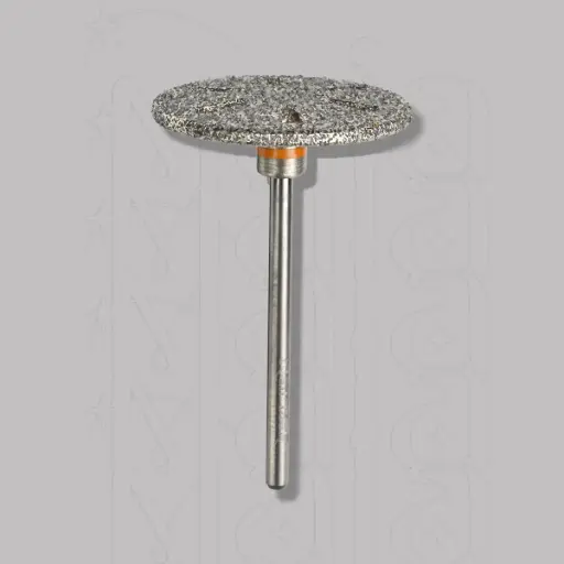 [8606010] Zahnutý brusný kotouč Ø25 mm - kapka s 6 otvory